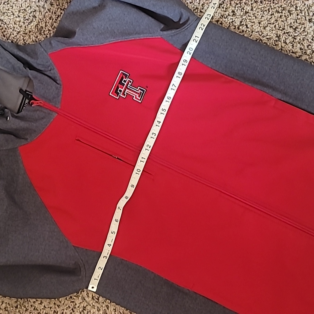 Texas Tech Softshell Hooded Jacket Size Medium Ad… - image 7